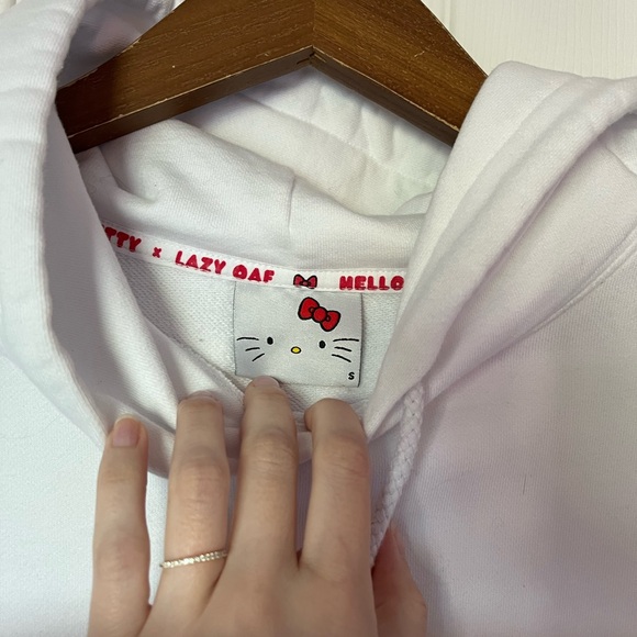 Sanrio Hello Kitty x Lazy Oaf Hoodie Sweatshirt - Picture 6 of 14